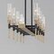 Maxim Lighting Flambeau 10-Light Linear LED Chandelier 16127CLBKAB - alternate 2